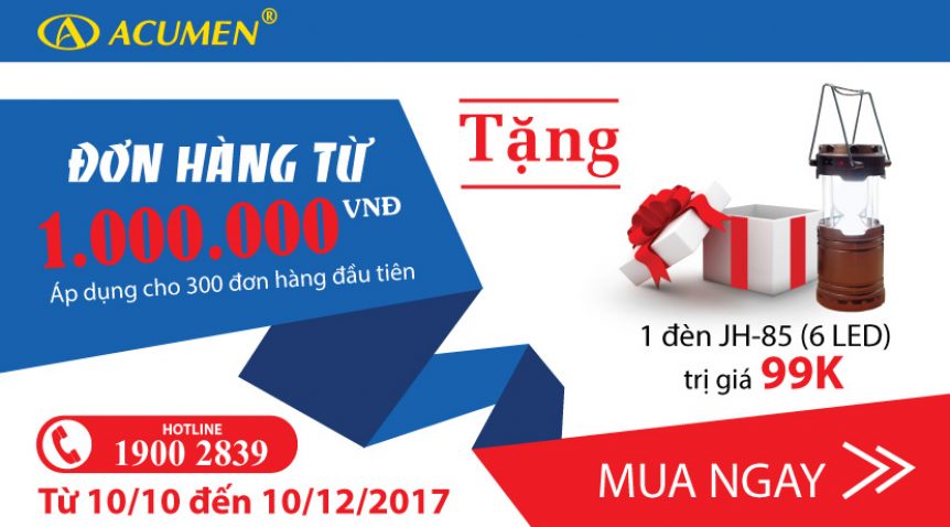 MUA ĐÈN TẶNG ĐÈN